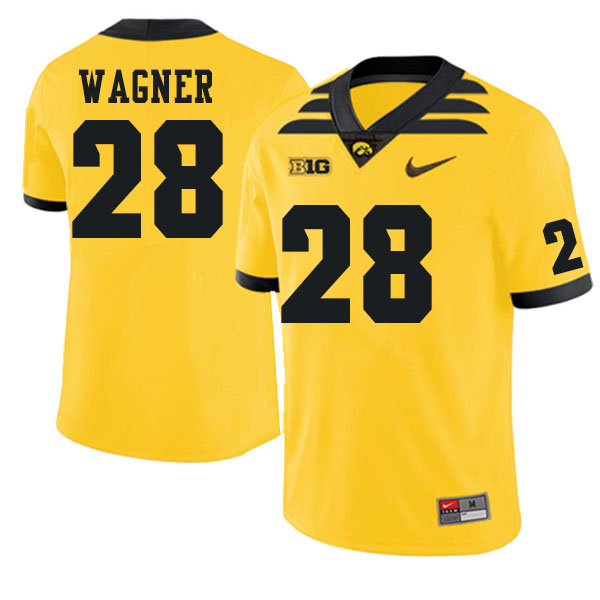 Men #28 Isaiah Wagner Iowa Hawkeyes College Football Jerseys Sale-Gold - Click Image to Close